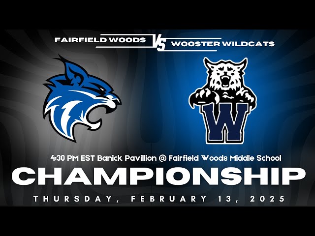 CHAMPIONSHIP Boys LIVE Basketball: Fairfield Woods vs. Wooster