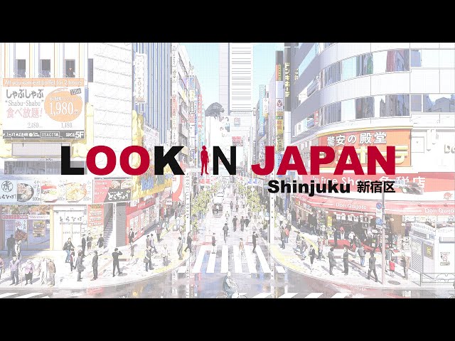 LOOK IN JAPAN / SHINJUKU - Animation 3D (SketchUp 2023 & Lumion 2023)