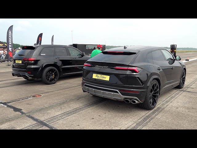 Jeep Grand Cherokee Trackhawk SRT vs Lamborghini Urus