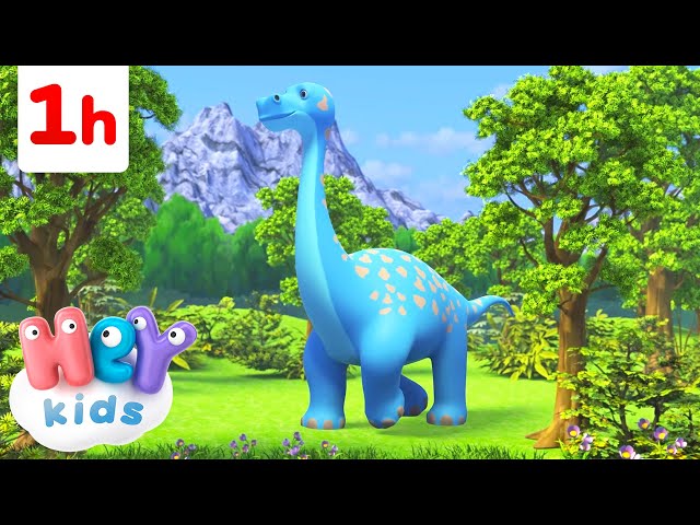 Les dinosaures 🦕 | Chansons pour Enfants | HeyKids en Français