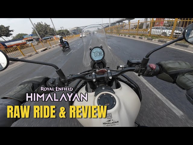 ROYAL ENFIELD HIMALAYAN 450 - raw ride & thoughts