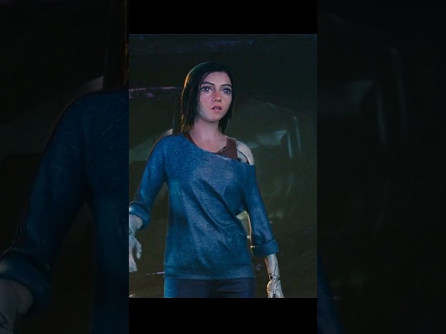 Alita found a new suit under water || #shorts #alitabattleangel #movie