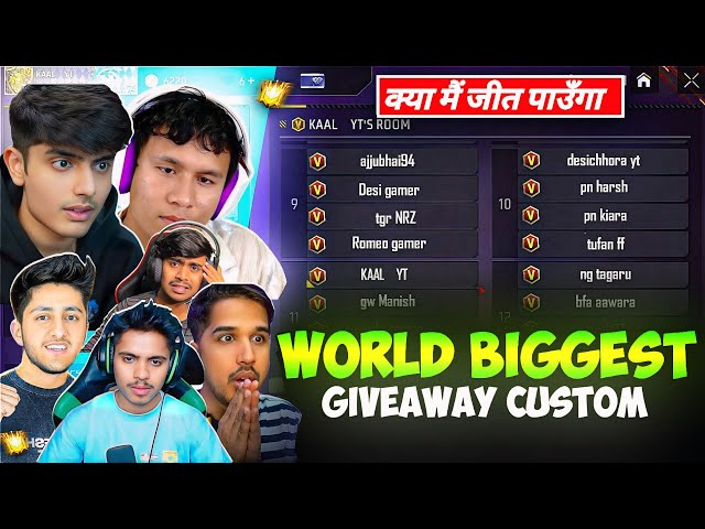 WORLD BIGGEST YOUTUBERS VS KAAL 🤯🤯 || WHO WILL WIN 😱😱