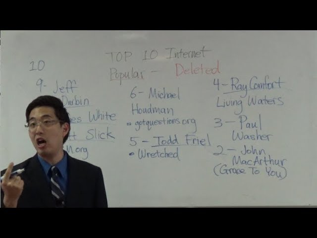 Top 10 Famous Christian YouTubes You Must Delete! | Dr. Gene Kim