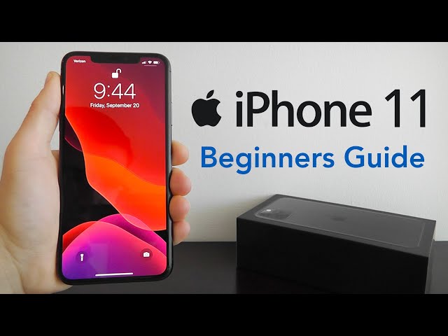 iPhone 11 – Complete Beginners Guide