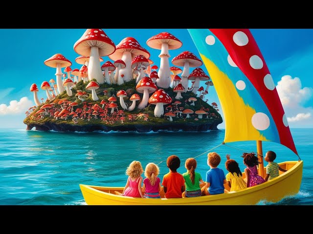 Mushroom song - A journey to the Mushroom Island - Kids song - Toddler music