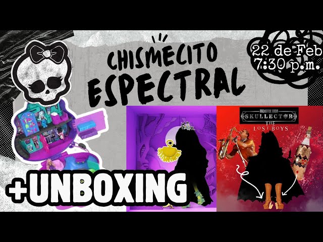 NOVEDADES DE MONSTER HIGH Y UNBOXING - Pistas de una nueva muñeca...