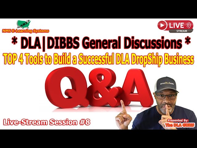 🎯TOP 4 Tools to Build a Successful DLA Dropship Business | DIBBS | SAM