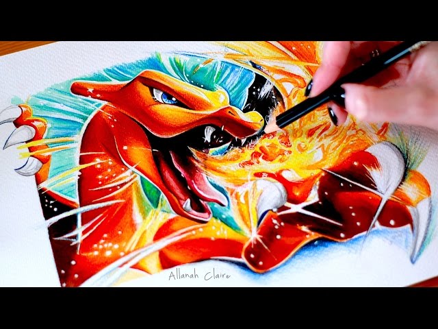 DRAWING Charizard POKEMON Art