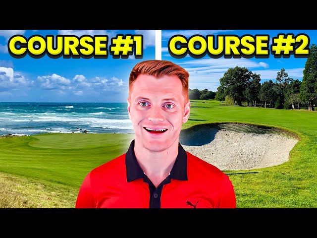 8 Handicap Golfer vs 2 Championship Courses!!!