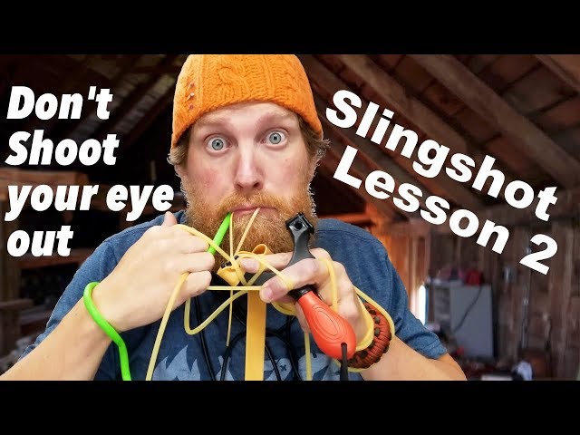 How to Install Bands on a Slingshot SimpleShot Torque, Scout, Hammer, Ocularis (How to Slingshot # 2