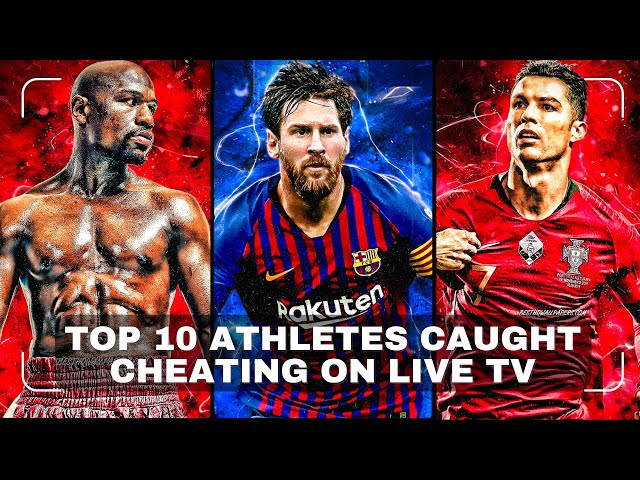 TOP 10 ATHLETES CAUGHT CHEATING ON LIVE TV