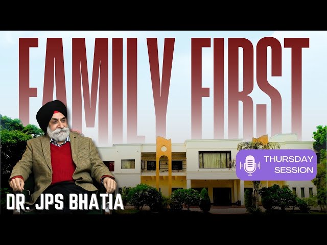 Family First Session | Thursday Session | Dr JPS Bhatia #amritsar #hermitagerehab