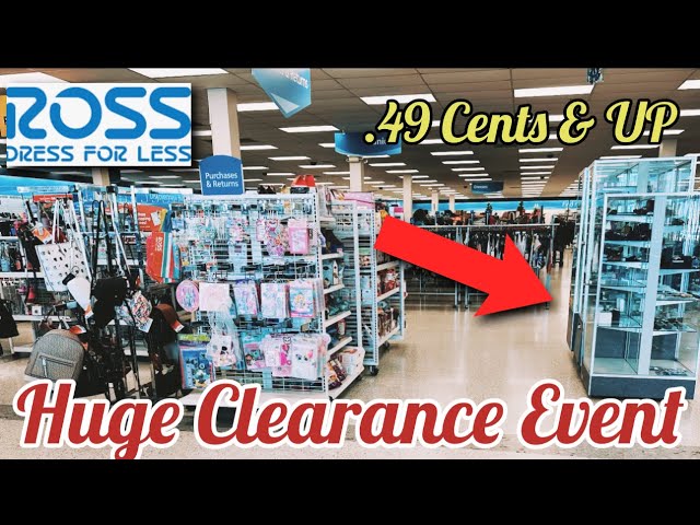 🛒HUGE .49 CENT & CLEARANCE SALE GOING ON NOW🚨🔥 TODAY ONLY…WHILE SUPPLIES LAST‼️ #rossdressforless