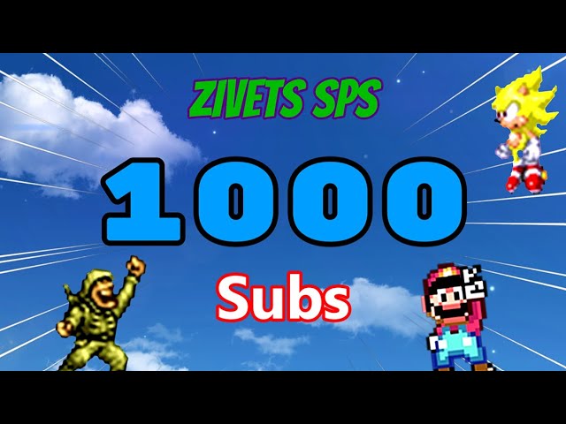 1000 Subscribers! - ZIVETS SPS (Animation)