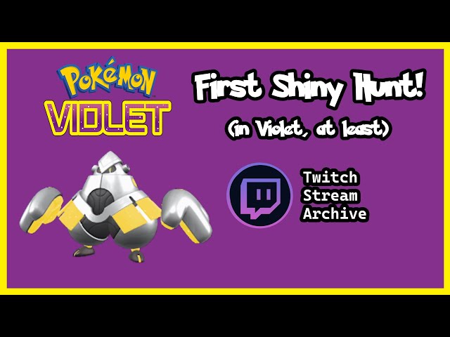 Shiny Hunting Iron Hands/Iron Bundle! Also, let's catch up. [Twitch Reupload]