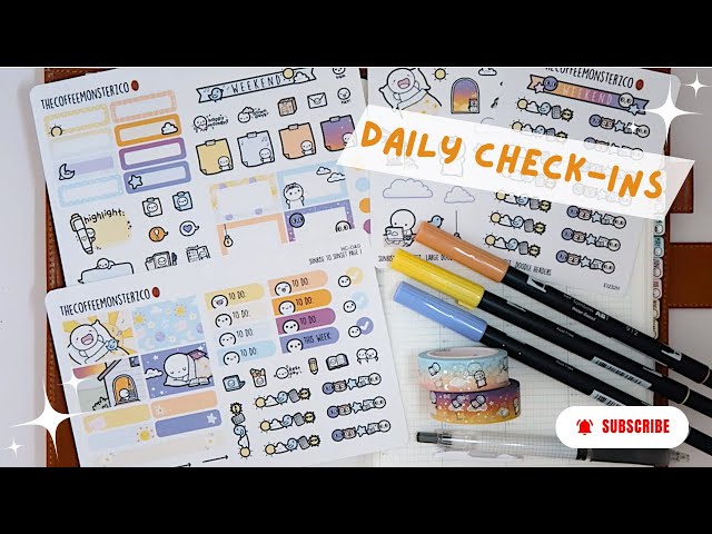 Hobonichi Cousin Weekly Setup | Plan with Me ft. thecoffeemonsterzco