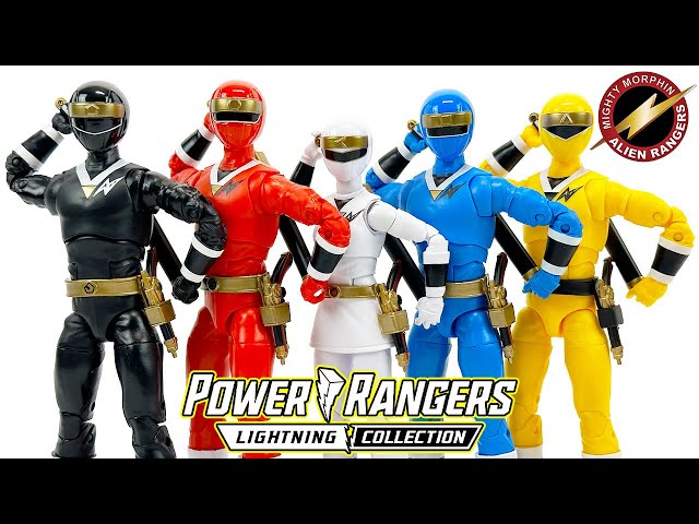 Power Rangers Lightning Collection Alien Rangers 5-Pack Review!