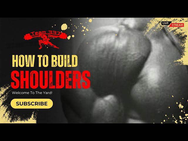 "Strong & Defined Shoulders: Top Workout Moves" #team337