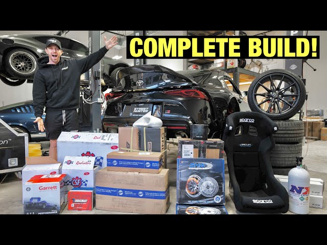 Building My Supra into a Competition Drift Car Ep.3 - Installing NEW Parts!