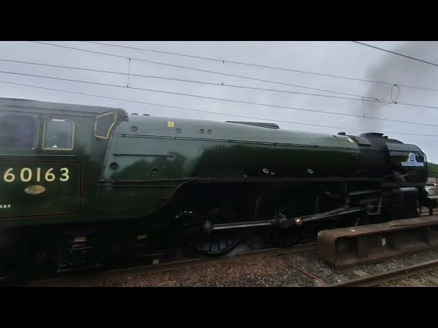 Steam train 60163 Tornado at Linlithgow on 2021-08-15 at 0920 in Vr180