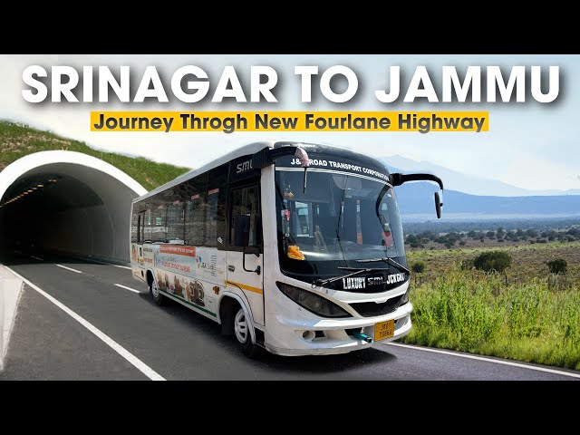 Srinagar to Jammu in JKRTC Ac Seater Bus