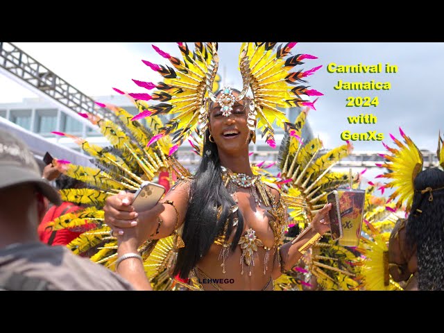 Carnival in Jamaica 2024 with GenXs in 4k HDR