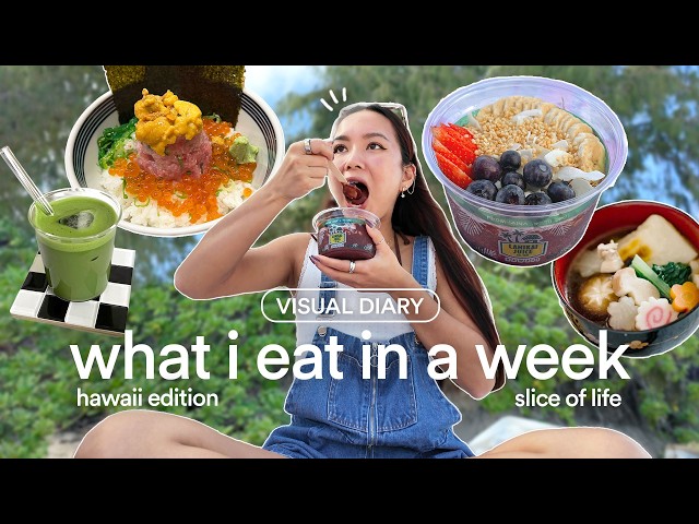 what a homebody eats in a week 🍥 home in hawaii, new year’s eve traditions