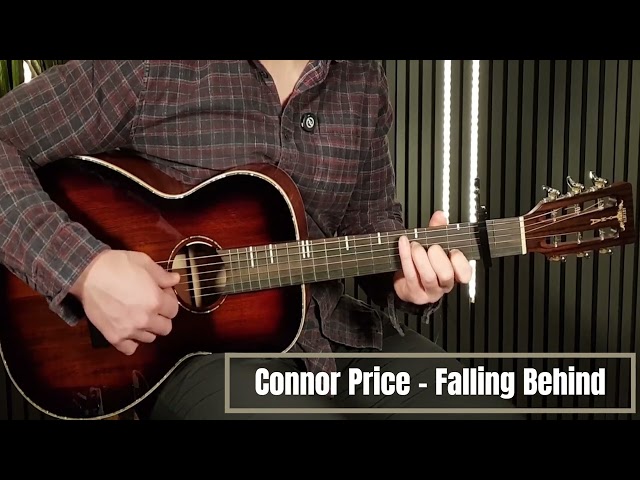 Learn to Play 'Falling Behind' by Connor Price - Acoustic Guitar Tutorial!