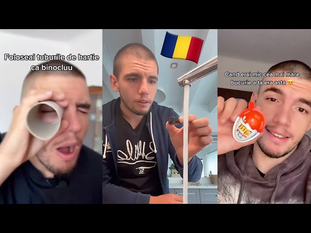 ESTI ROMAN DACA COMPILATIE TIKTOK | VLADVAIDA