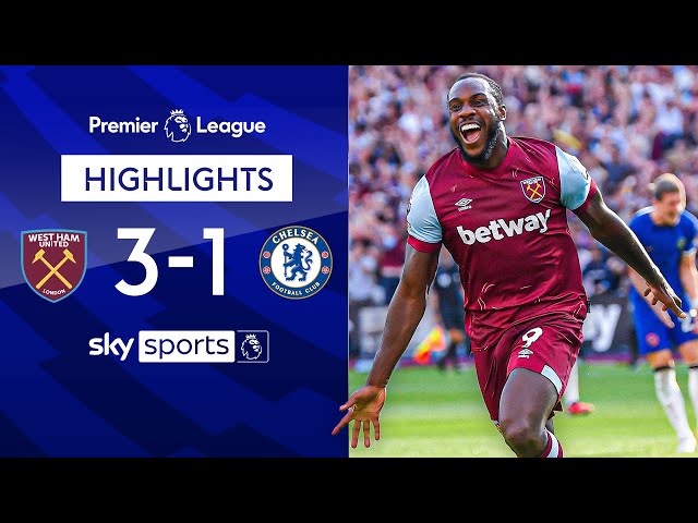 10-man Hammers STUN Poch’s Blues ⚒️ | West Ham 3-1 Chelsea | Premier League Highlights