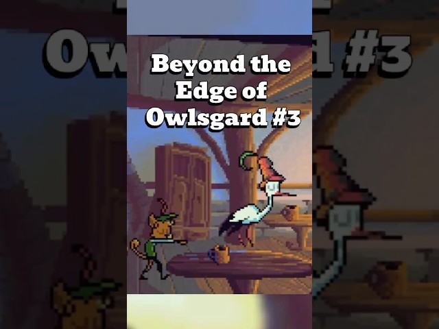 Doing the running man | Beyond the Edge of Owlsgard | #indiegame #adventuregame