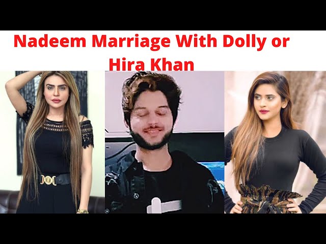 Nadeem Nani Wala Marriage  With Dolly Fashion Or Hira Khan || TikTok Trending Today Nadeem Wedding