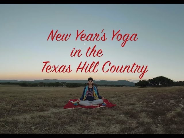 VR Yoga - New Year's Practice in the Texas Hill Country