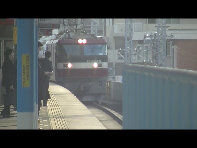 甲種輸送　北朝霞駅