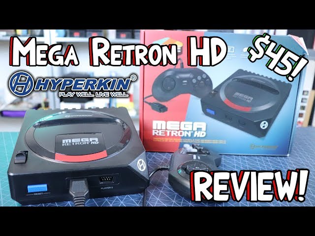 Mega Retron HD Review Hyperkin HDMI Sega Genesis Clone Console!