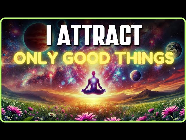 🌟 I Attract Only Good Things | Powerful Positive Affirmations for Abundance and Joy