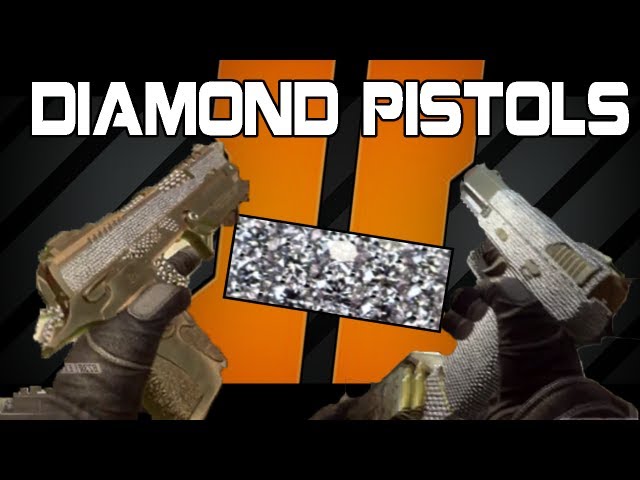 Black Ops 2 DIAMOND CAMO Pistols - Diamond Pistol Camos Black Ops 2