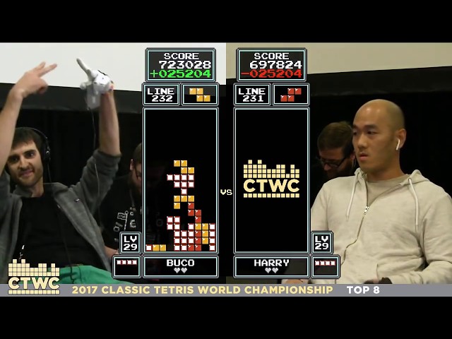 Top 8 - 2017 Classic Tetris World Championship Episode 3