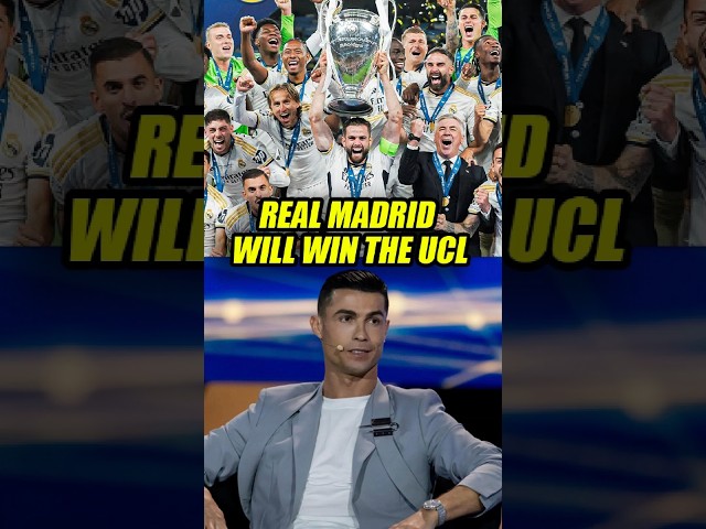 Cristiano Ronaldo Predicts Real Madrid Will Win the Champions League 2025