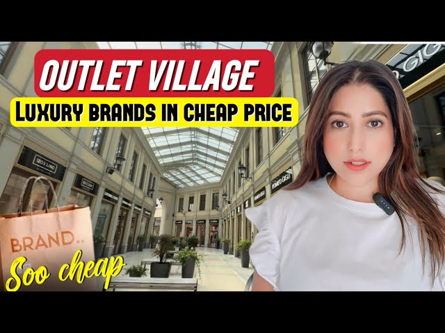 Italy 🇮🇹 Travel Vlog/ Best Shopping  Outlet Village In Best Prices/Northern Italy Series(Episode 7)