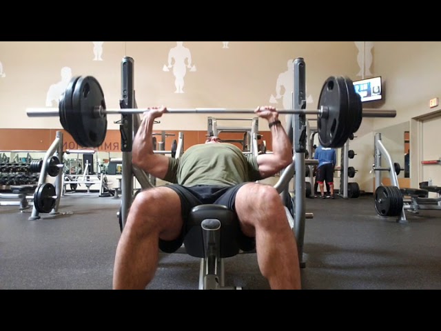 295lb Incline press