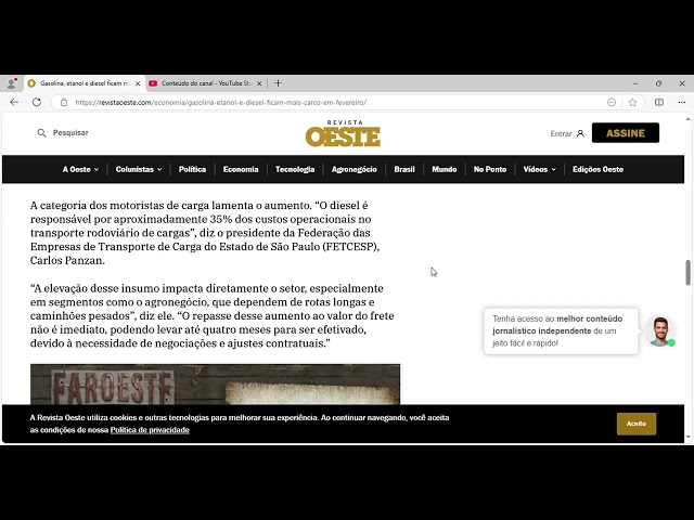 Gasolina, etanol e diesel ficam mais caros a partir deste sábado