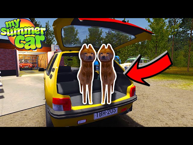 A RIDE WITH A FUNNY DOG IN PANIER 250 - My Summer Car