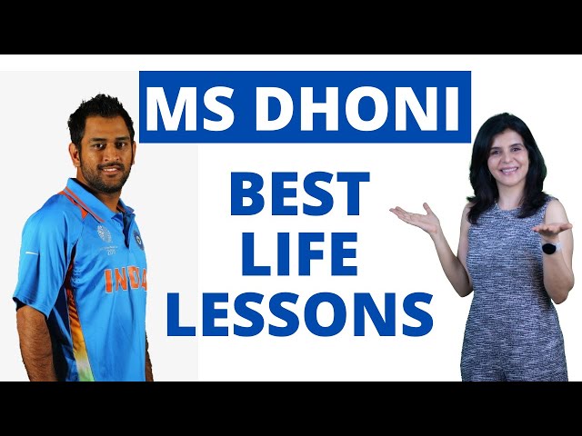 10 Life Lessons For Success and Happiness From MS Dhoni | Motivational Video | ChetChat