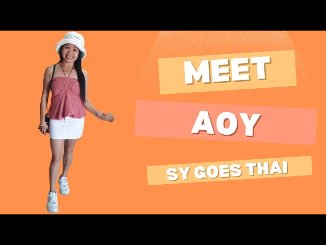 On holiday with my Thai girlfriend - Aoy