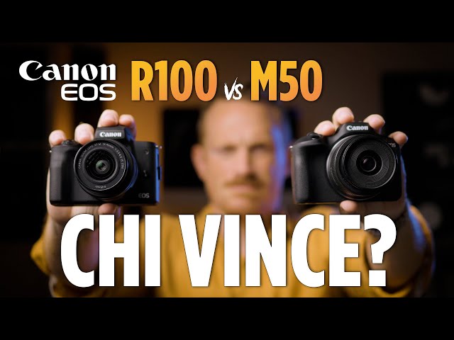 PROVO PER VOI Canon EOS R100 vs M50: quale fa le Foto MIGLIORI? Confronto tra mirrorless entry level