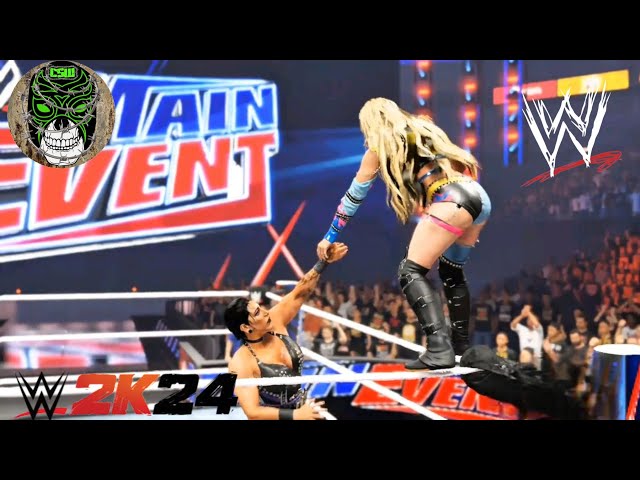 WWE CHAMPIONSHIP LIV MORGAN VS RHEA RIPLEY FULL MATCH WWE2K24