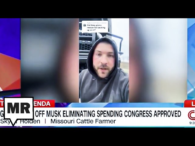 Farmer Who Voted For Trump Gets Screwed By Musk's DOGE Chaos