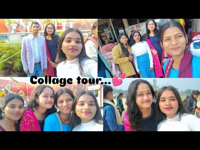 Collage tour going mangad paratabgad in bhakti mandir🙏 || jiya ka khub maja liya humne😂😂